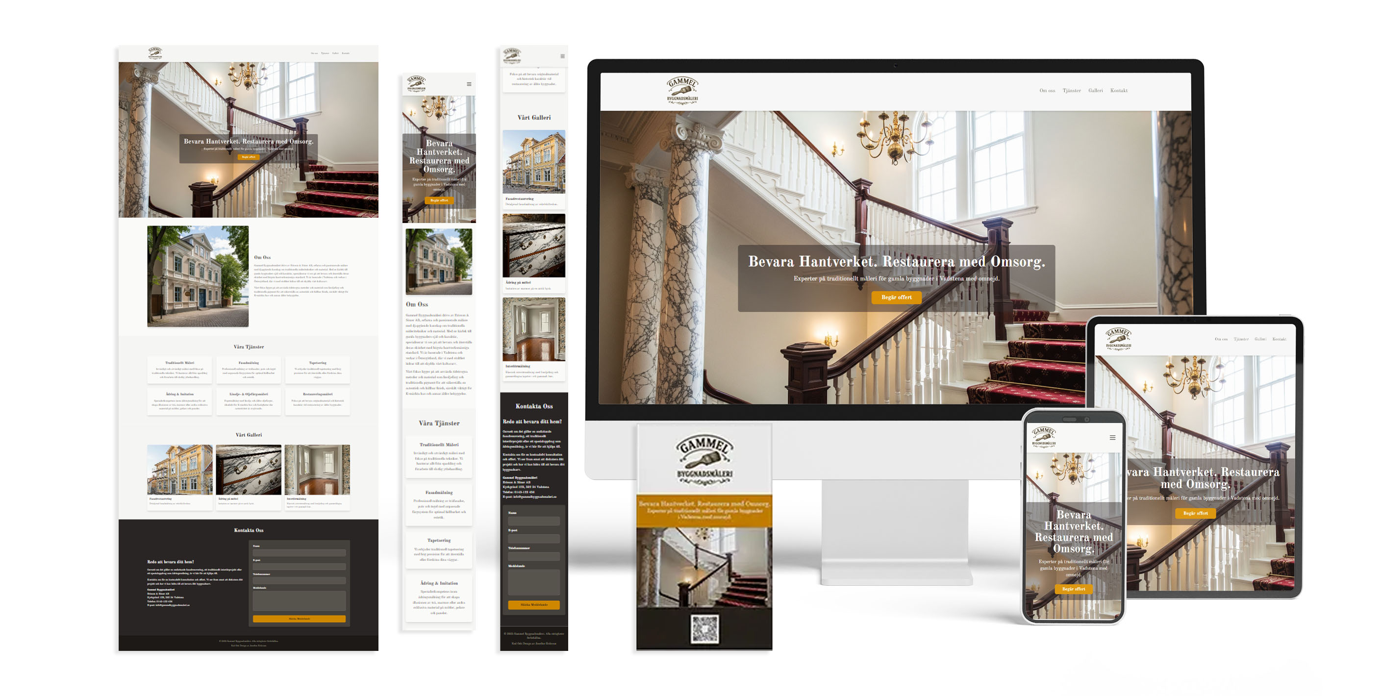 Gammelbyggnads måleri